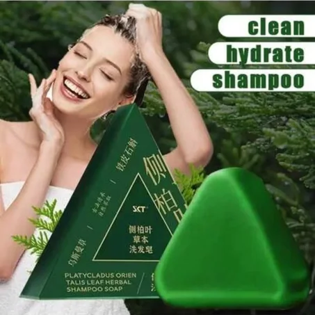 صابون 12 عشبة - لتكثيف الشعر وإزالة القشرة