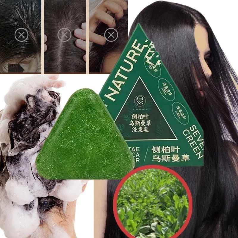 صابون 12 عشبة - لتكثيف الشعر وإزالة القشرة