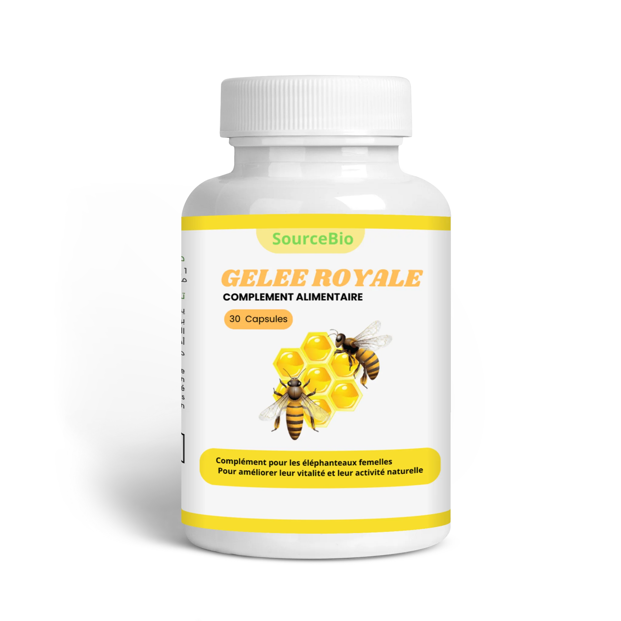 غداء ملكة النحل 30 كبسولة