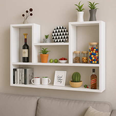 ✨ Palea Wall Shelves – ديكور أنيق وحل للفوضى