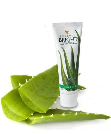 🦷 معجون الأسنان فوريفر برايت بالألوة فيرا