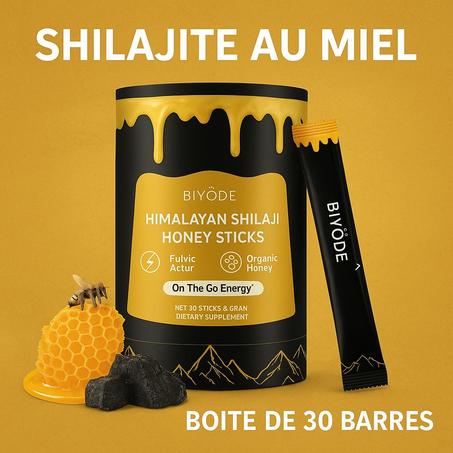 SHILAJITE AU MIEL