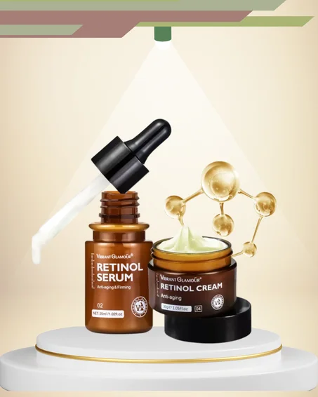 كريم وسيروم الريتينول