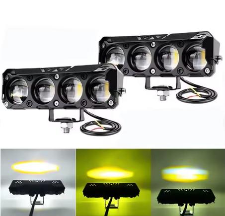 زوج قطع LED 4 LOP – إضاءة قوية وأداء احترافي لجميع الاستخدامات