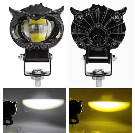 LED بومة – جودة عالية وإضاءة تخترق الظلام 🌙✨ 2قطعة