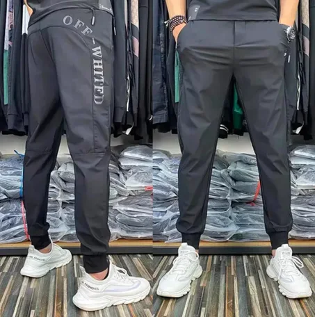 Calças desportivas de alta elasticidade para homem - TAMANHO DISPONÍVEL : S , 3 XL , 4 XL