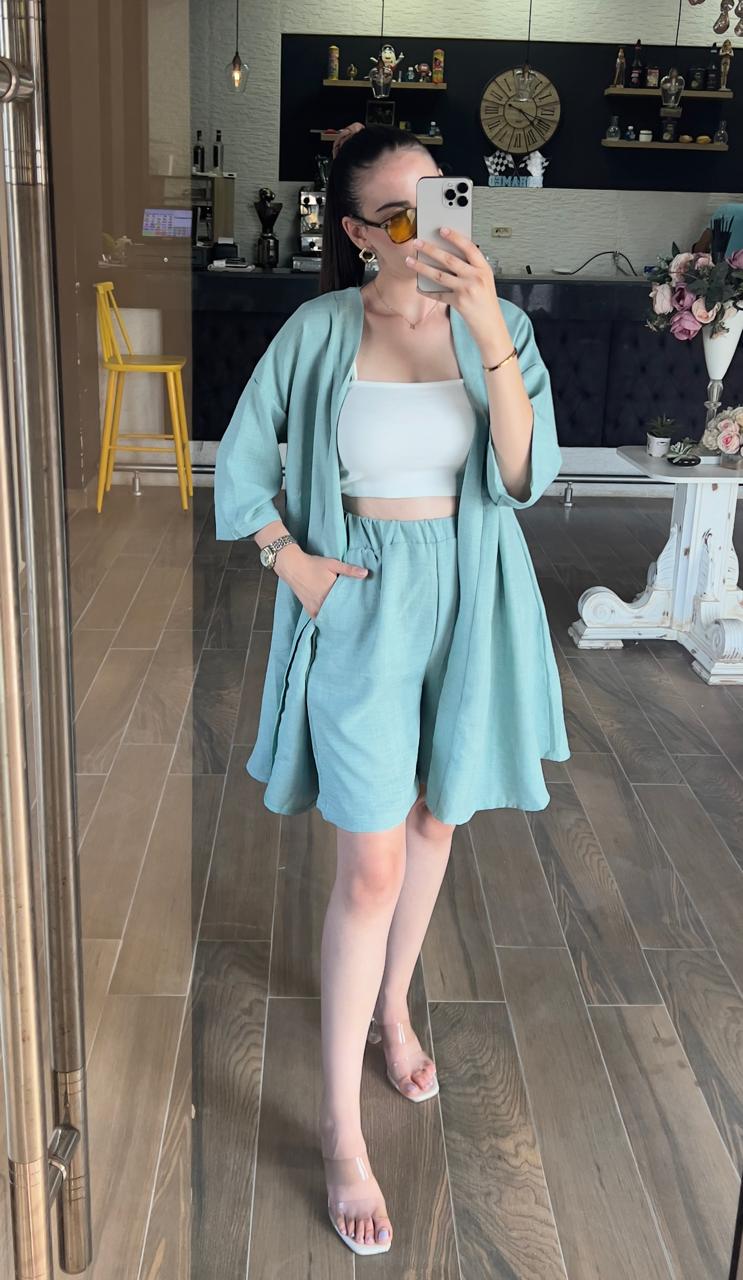 Set Kimono Short