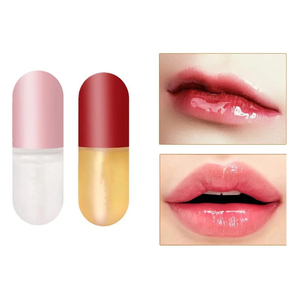 سيروم للعناية بالشفاه ومضخم الشفاه