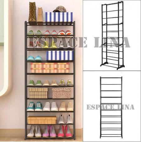 منظم أحذية 10 طبقات