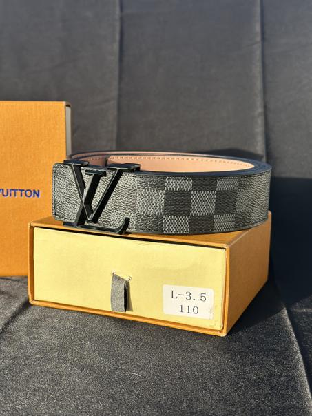 Louis Vuitton – La Ceinture Ultime en Cuir Véritable pour Hommes
