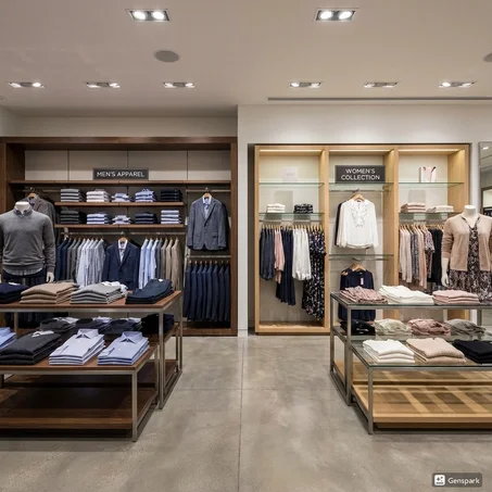 ملابس نساء و رجال حديثة