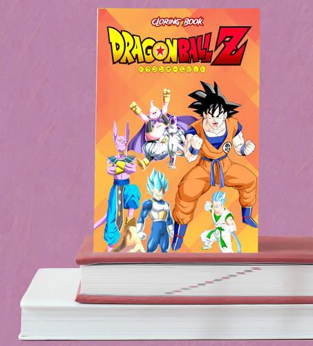 DragonBall-Z  كتاب التلوين للأطفال