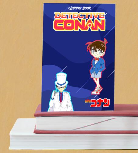 Detective conan  كتاب التلوين للأطفال