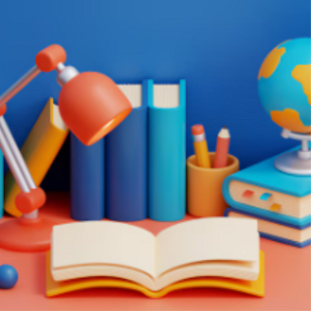 الكتب والمستلزمات التعليمية