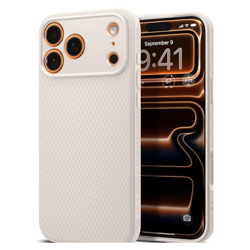 Spigen Liquid Air – iPhone 17 Pro Max Case, TPU Camera Control Cover, Military-Grade Protection