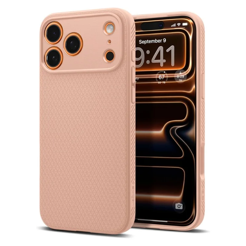 Spigen Liquid Air – iPhone 17 Pro Max Case, TPU Camera Control Cover, Military-Grade Protection