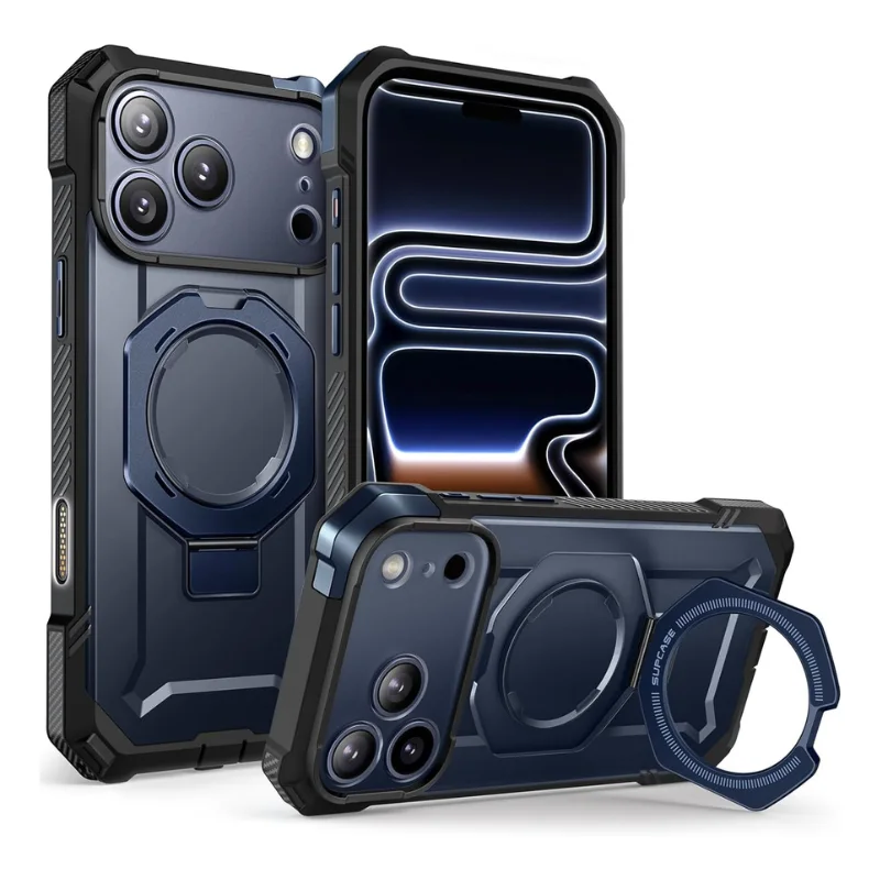 SUPCASE Unicorn Beetle Grip – iPhone 17 Pro Max Case with Kickstand, MagSafe Compatible, Heavy Duty Drop Protection