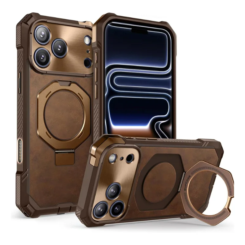 SUPCASE Unicorn Beetle Grip – iPhone 17 Pro Max Case with Kickstand, MagSafe Compatible, Heavy Duty Drop Protection