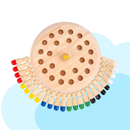 لعبة الشطرنج الخشبية