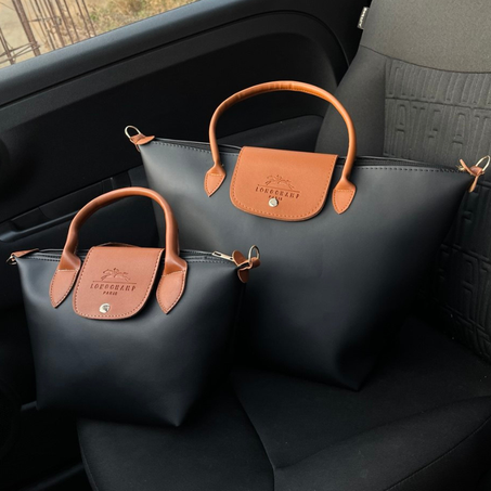 pack longchamp taille M+S NOIR