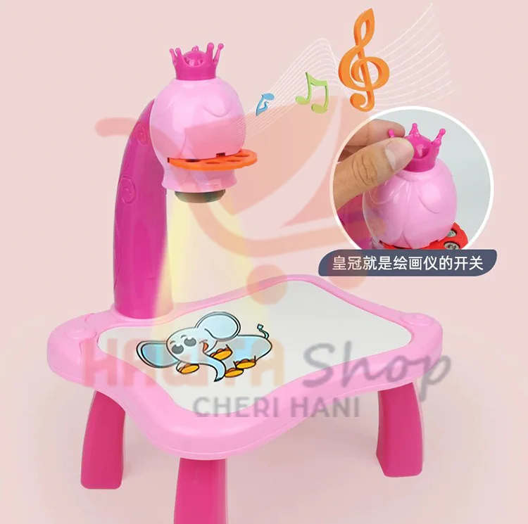 إلعب و تعلم, ألعاب تعليمية برسم ضوئي ، طاولة رسم فنية للأطفال