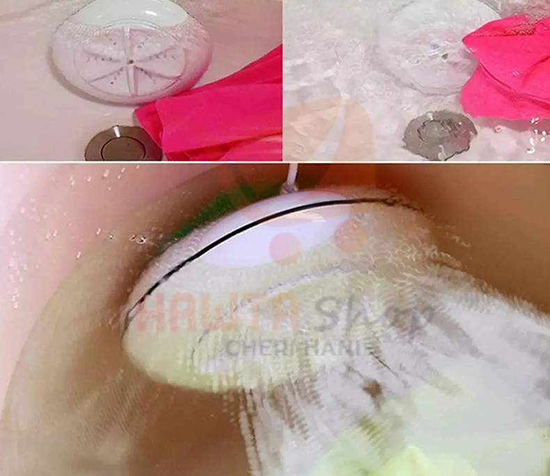 غسالة صغيرة محمولة  شخصية ، ممكن تديها معاك اي مكان كتخدم بال USB