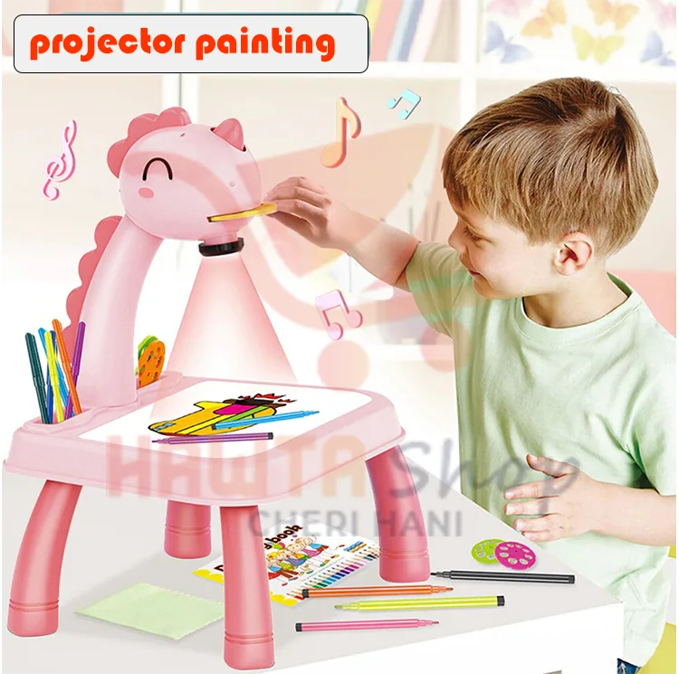 إلعب و تعلم, ألعاب تعليمية برسم ضوئي ، طاولة رسم فنية للأطفال