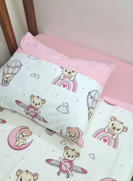 Parrure de lit bébé 2 piéces