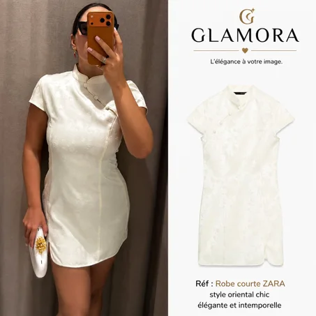 Robe courte Zara
