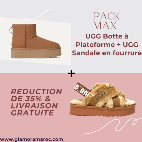 Pack UGG Classic À Plateforme + UGG Sandale