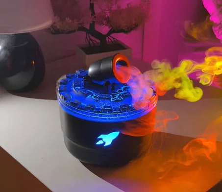 مدفع مرطب ومعطر الجو والمنظر الديكوري