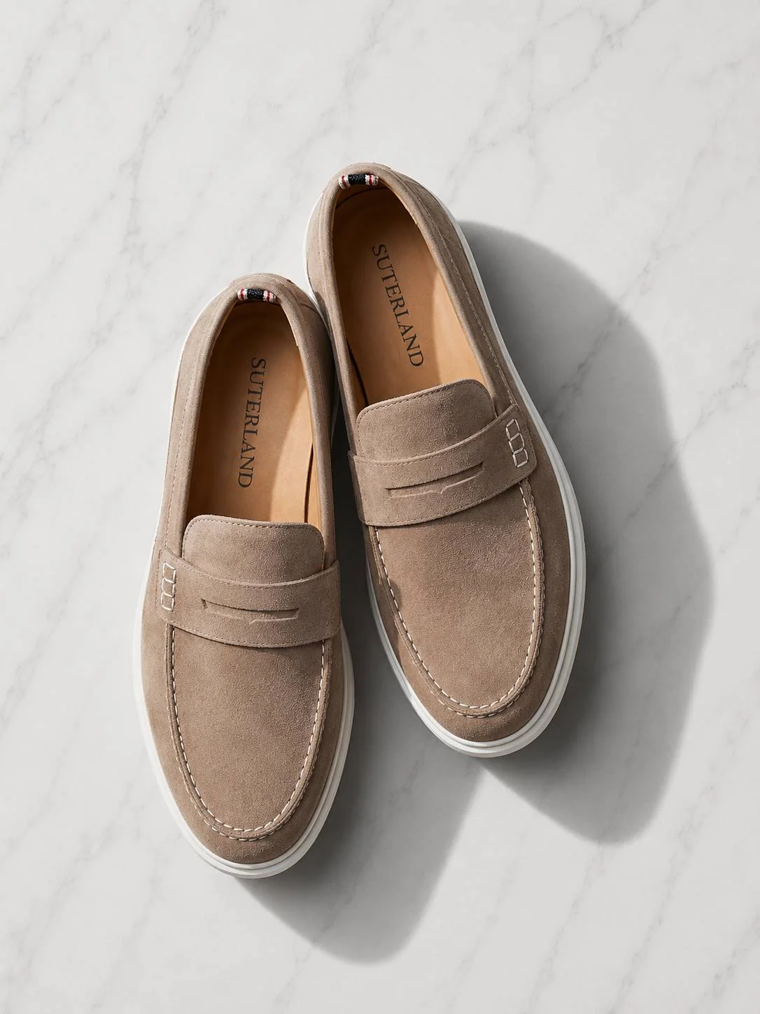 LE LOAFER SNEAKER RIVIERA – TAUPE VELOURS