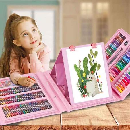Art drawing set for kids - مجموعة رسم فنية للأطفال