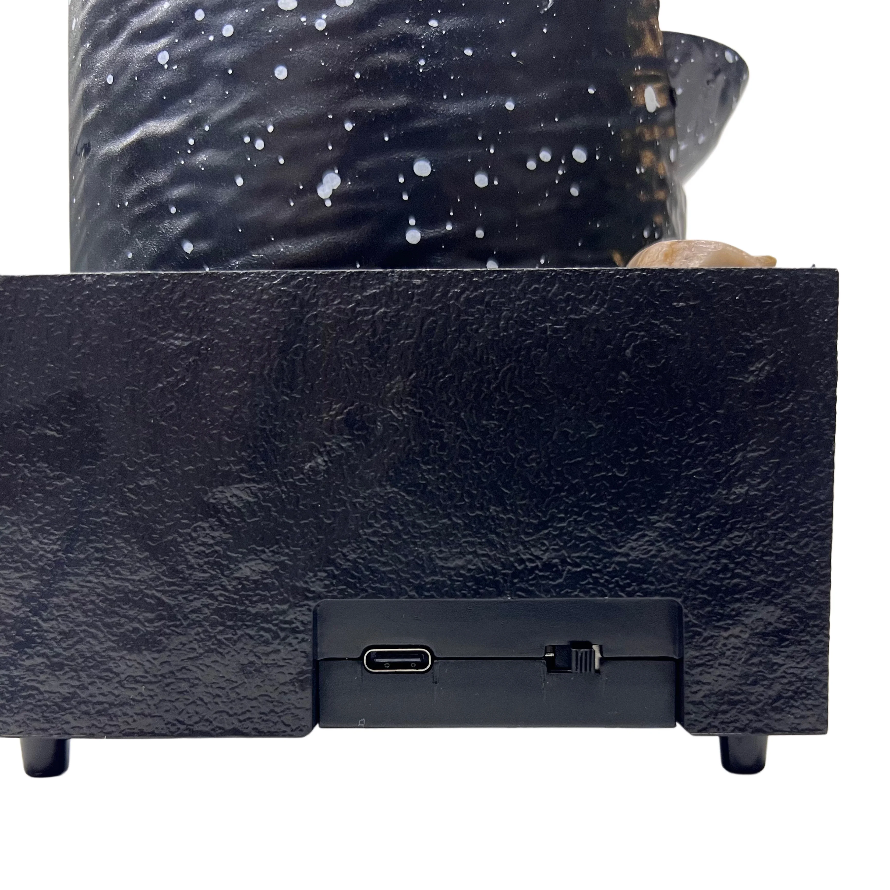 نافورة شلال ديكورية بإضاءة – تعمل بالبطاريات والكهرباء