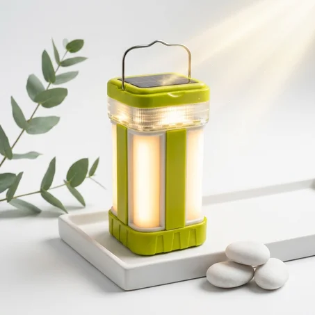 مصباح شمسي متعدد الاستخدامات – تخييم وطوارئ