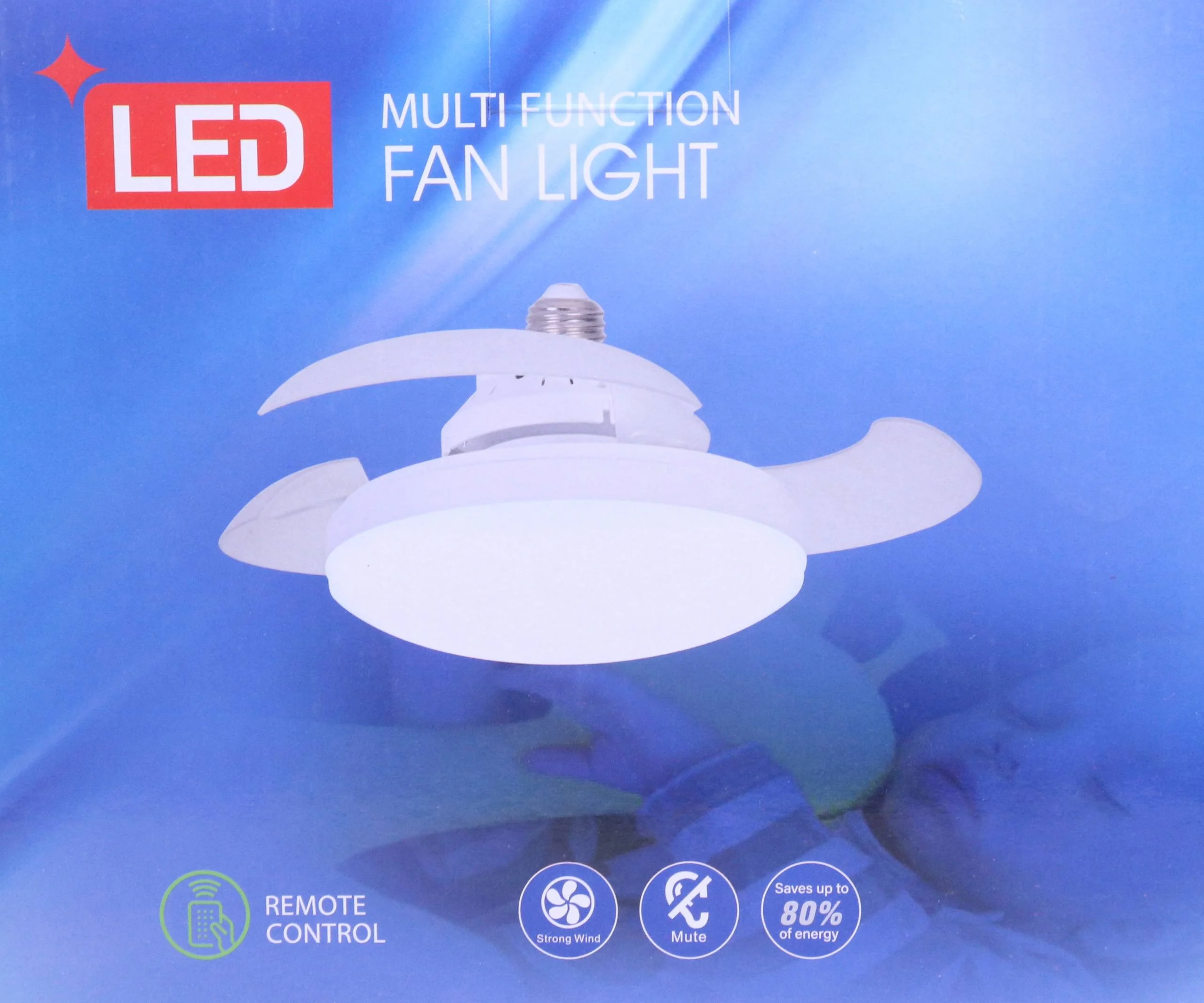 مروحة سقفية ضوئية