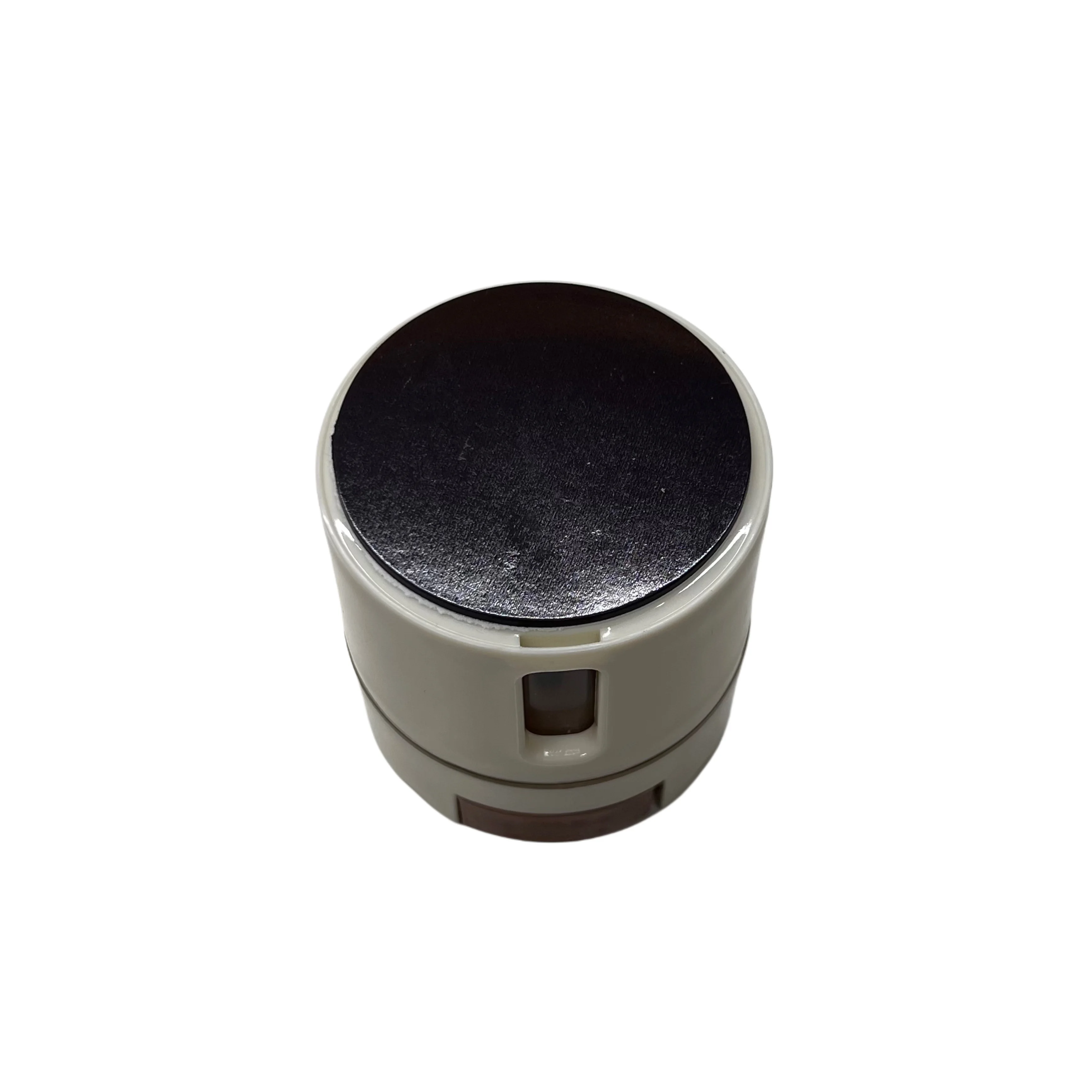 طقم علب توابل مغناطيسية جدارية – شفاف، نظام ضغط علوي 0.5 جرام، تركيب بدون حفر