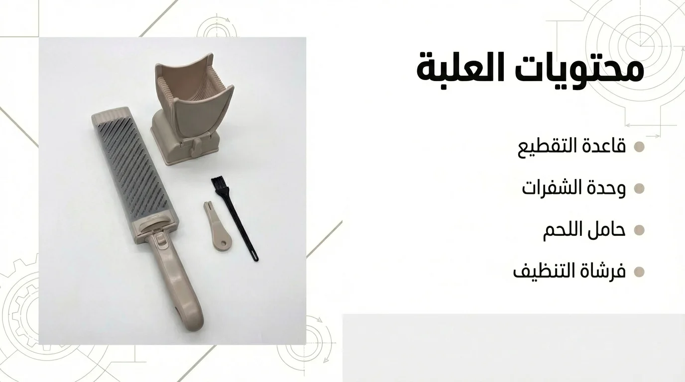 قطاعة اللحم اليدوية المتعددة