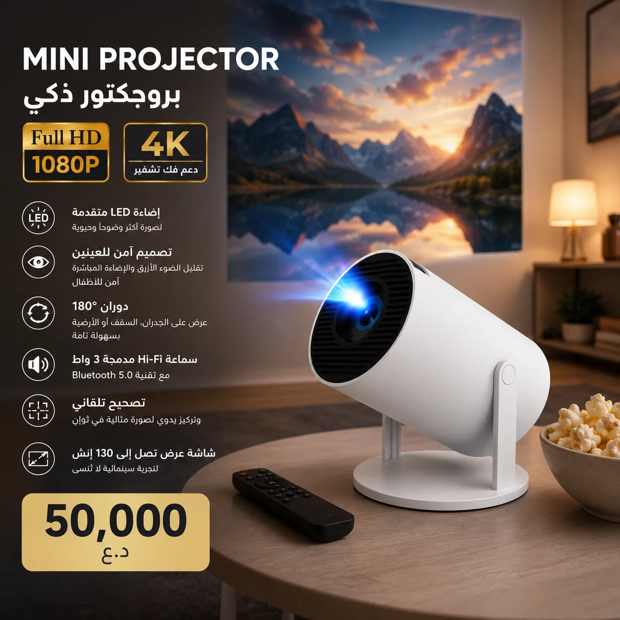 بروجكتر - جهاز عرض سينمائي