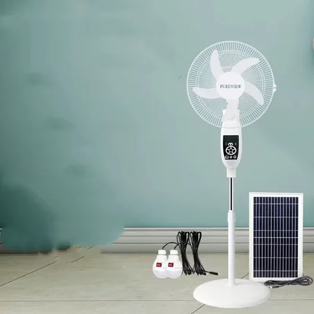 مروحة طاقة شمسية 5 شفرات - 16 إنش