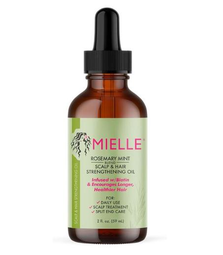 زيت نمو  الشعر النعناع روزماري من مييل أورجانيك ، خالٍ الكبريتات والبارابين 2 أونصة