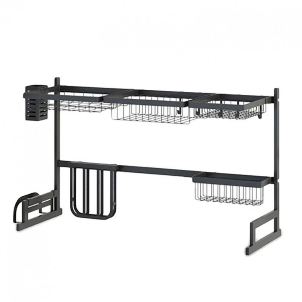 منظم المواعين الذكي فوق الحوض – استغلي مساحة مطبخك وخليه ديما مرتب!