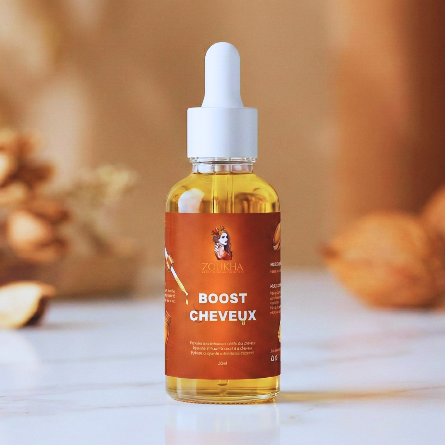 Boost Cheveux – Huile Capillaire Élixir