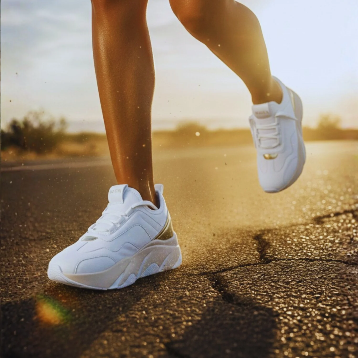 Baskets Chic Blanches – Confort & Style pour un Look Moderne 👟