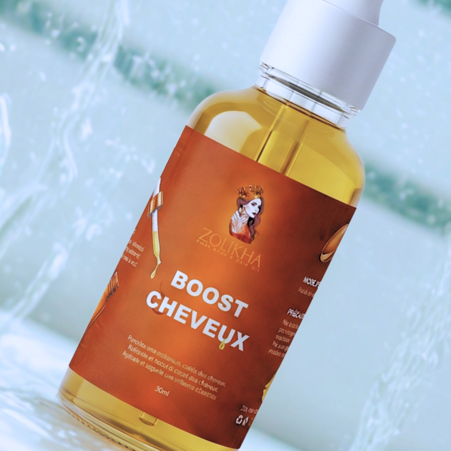 Boost Cheveux – Huile Capillaire Élixir