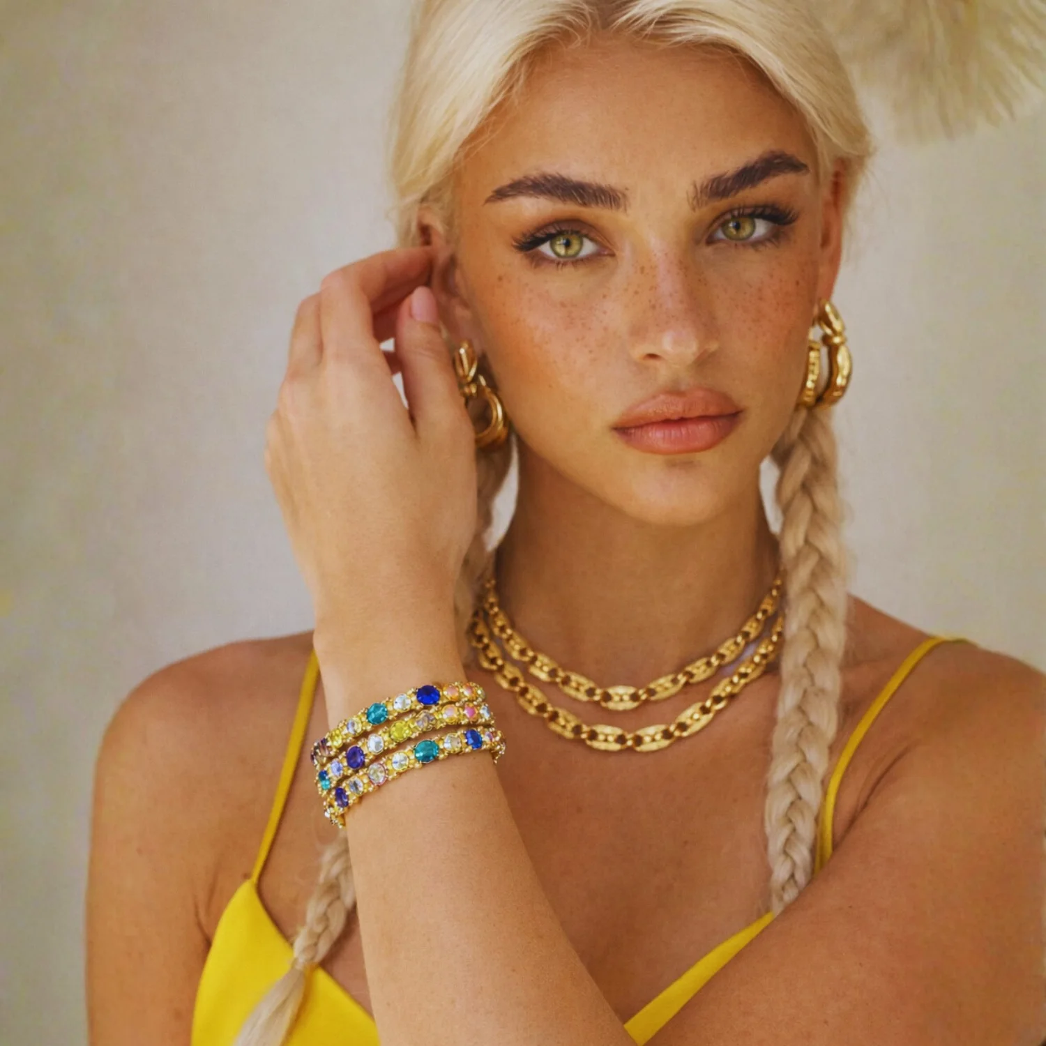 Aura Dorée - Un bracelet d’exception