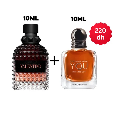 Pack 10 ml CORAL FATANSY + 10 ml INTENSLY