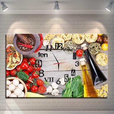 💕-1- طابلو ساعة المطبخ💕