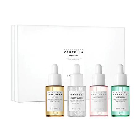 SKIN1004 - MADAGASCAR CENTELLA AMPOULE KIT - Set de soins du visage