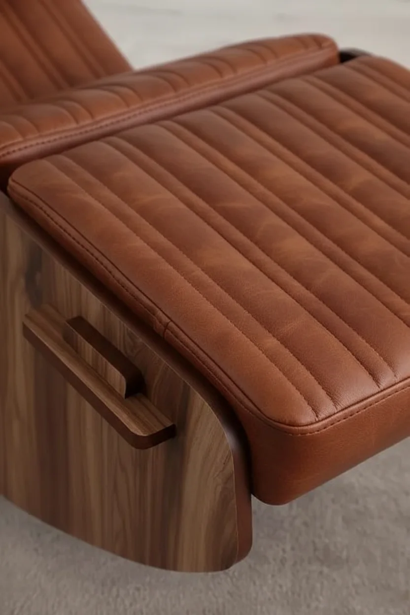 كرسي السلطانة شيرين للاسترخاء اللون البني